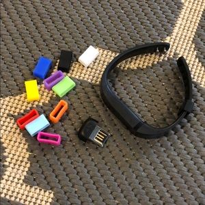 Fit bit flex wristband and holders